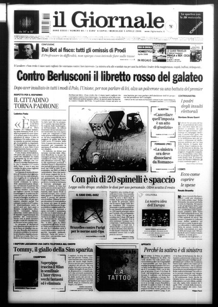 Il giornale : quotidiano del mattino